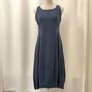 Pretty blue tank top full skirt dress, Just JLL size Small